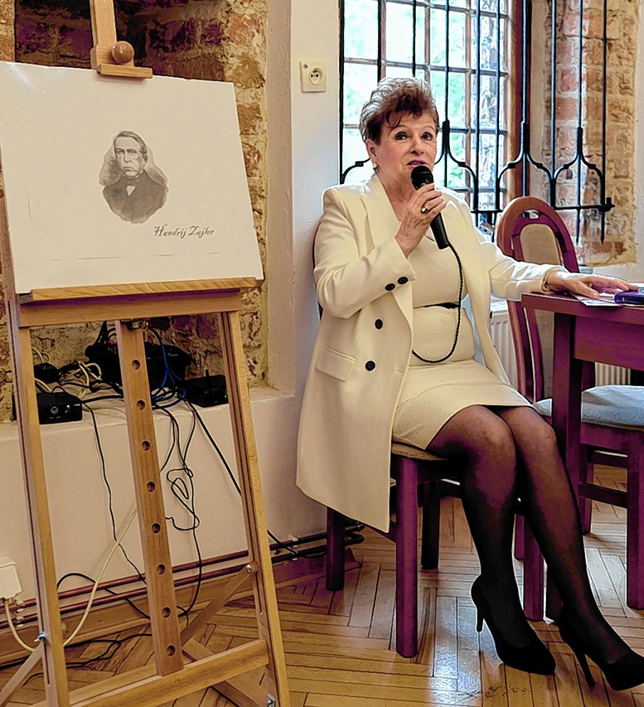 W aprylu jo Muzeum Pogranicza Śląsko-Łużyckiego w Žarowje organizěrował cytanje z Halinu Barań.  Foto: <b>Justyna Michniuk</b>