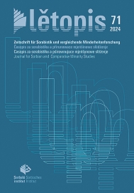 ISSN 0943-2787 Rěče artiklow: němsce, hornjoserbsce, jendźelsce bibliografiske podaća: zešiwk 71/2024, 203 str. 20,00 €.
