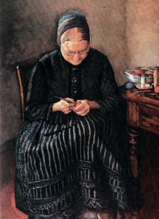 Hana Tilichowa 1966 – mólba (Ota Garten) Žórło: Serbski kulturny archiw w SI