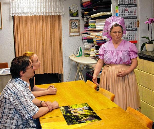 Doris Heinzowa w swójej šlodaŕni, 2012  Foto: Justyna Michniuk