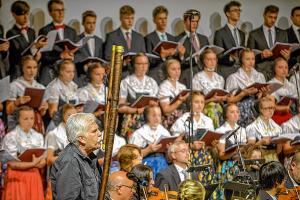 Předstajenje »Hrodźišća« składnostnje zahajenja serbskeho kultur neho lěta w Liberecu  Foto: Maćij Bulank