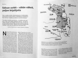 Titulna strona nastawka »Serbja w Němskej – mało ludźi, wjele  spisowaćelow«