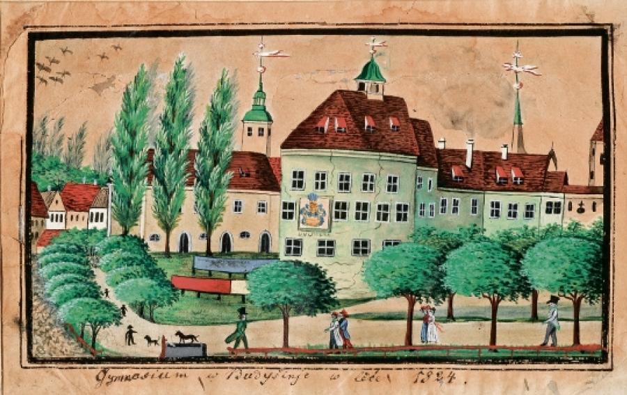 Budyski gymnazij – prěnje stajne wyše kubłanišćo Serbow1 (1)