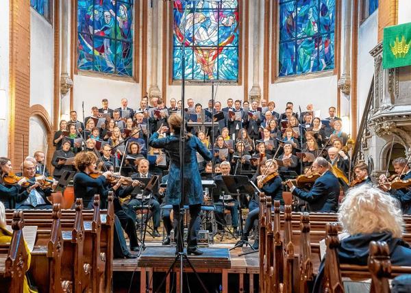 Předstajenje oratorija »Israelowa zrudoba a tróšt« loni w Budyskej Marije Marćinej cyrkwi&amp;nbsp;&amp;nbsp; Foto: Hanka Šěnec