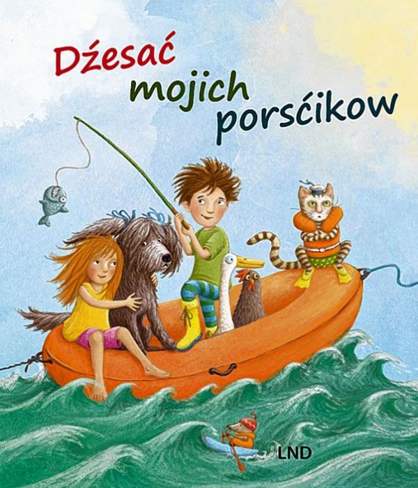 Dźesać mojich porsćikow, zestajiła Lydija Maćijowa, ilustrowała Marti na Burghart-Vollhardt, 21 s., twjerdy papjerc, ISBN 978-3-7420-2594-4