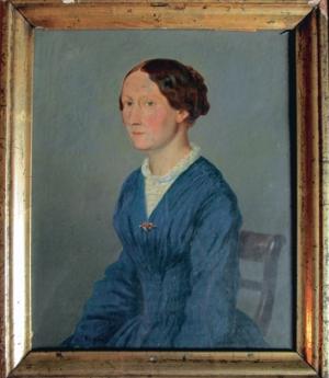 Portret Herty Wićazec.  Reprodukcija: Jurij Łušćanski