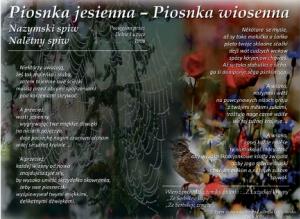 Dolnoserbsko-p&oacute;lska lyrika ze serbskeju symboliku.   Fota: Faksimile z profila Ludmiły Gajczewskieje na Facebooku